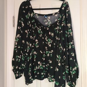 Floral blouse